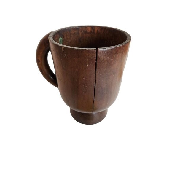 Vintage Wood Spice Container, Tea Canister With Lid & Sedatole Sharp & Dohme Ad - Picture 9 of 13